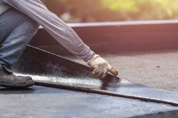 Professional Waterproofing technician working in Five Points, NC